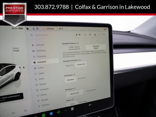 used 2022 Tesla Model Y car, priced at $31,991