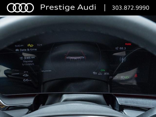 new 2025 Audi Q6 e-tron car, priced at $78,209