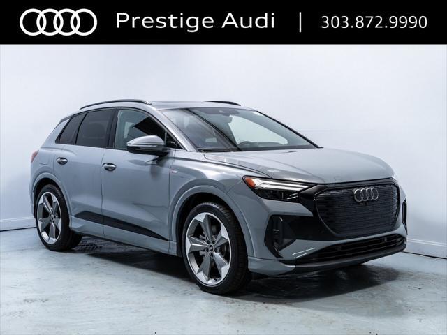 new 2025 Audi Q4 e-tron car, priced at $64,774