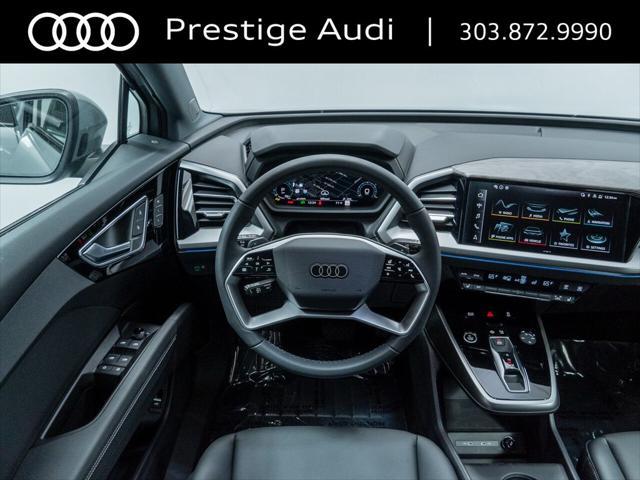 new 2025 Audi Q4 e-tron car, priced at $64,774