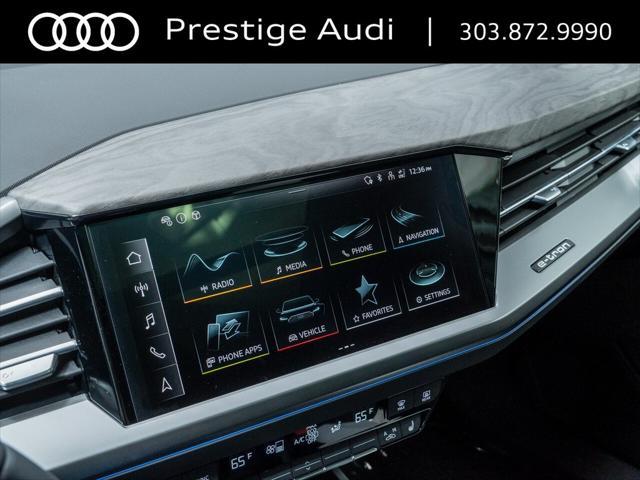 new 2025 Audi Q4 e-tron car, priced at $64,774