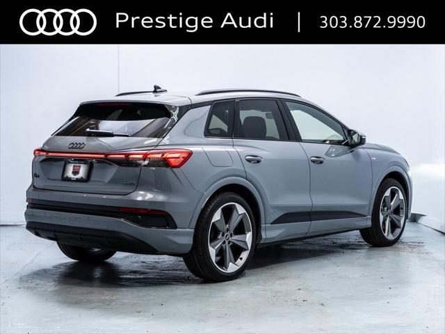 new 2025 Audi Q4 e-tron car, priced at $64,774
