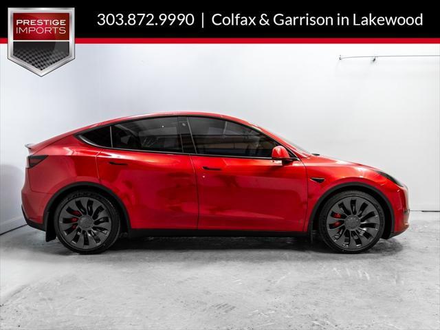 used 2021 Tesla Model Y car, priced at $29,692