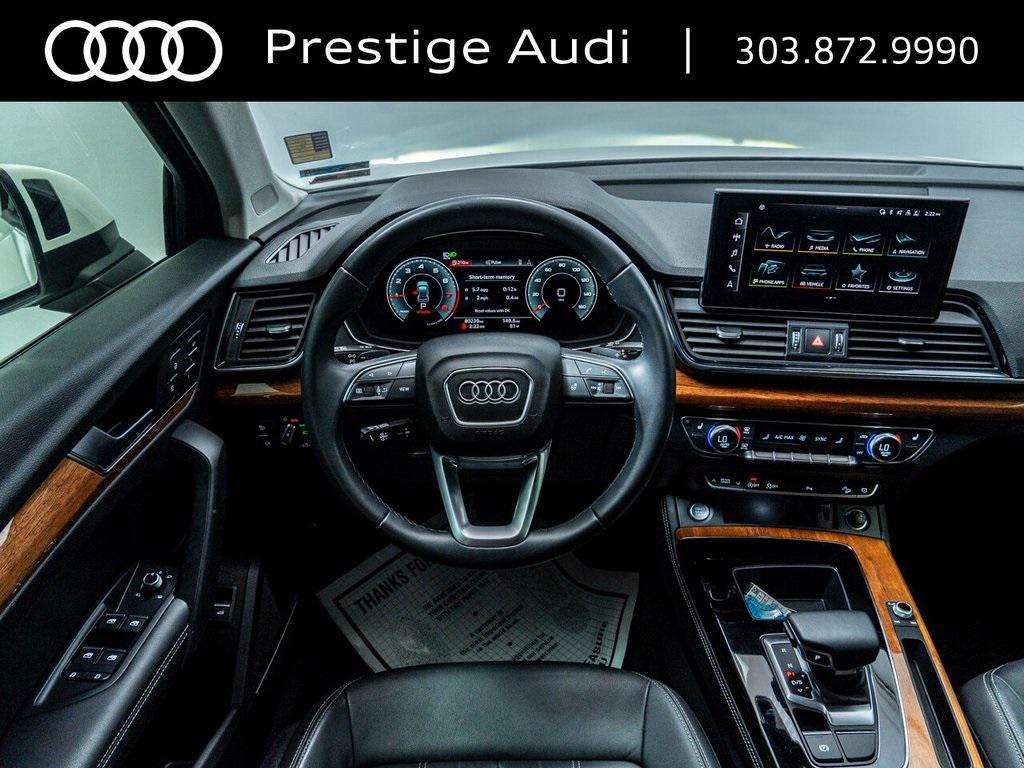 used 2022 Audi Q5 car, priced at $24,991