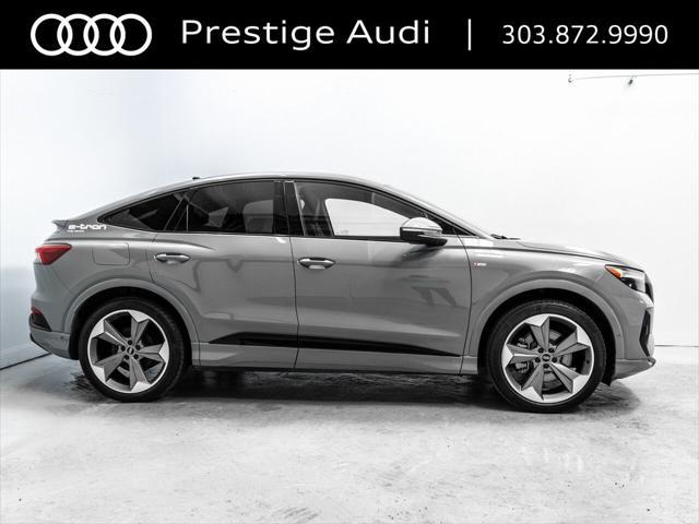 used 2024 Audi Q4 e-tron Sportback car, priced at $42,991