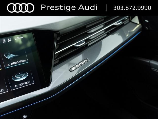 used 2024 Audi Q4 e-tron Sportback car, priced at $42,991