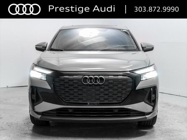 used 2024 Audi Q4 e-tron Sportback car, priced at $42,991