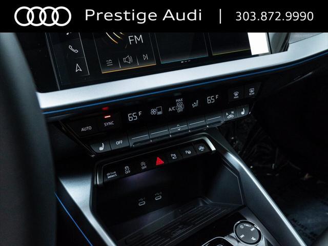 new 2025 Audi A3 car, priced at $44,339