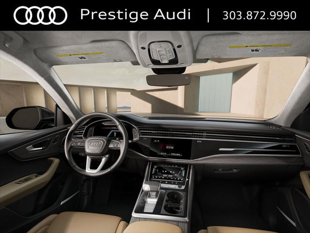 new 2025 Audi Q8 car, priced at $93,804
