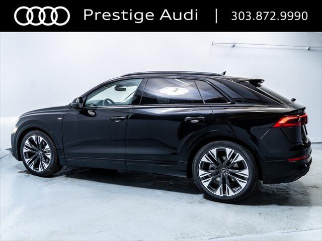 new 2025 Audi Q8 car, priced at $93,804