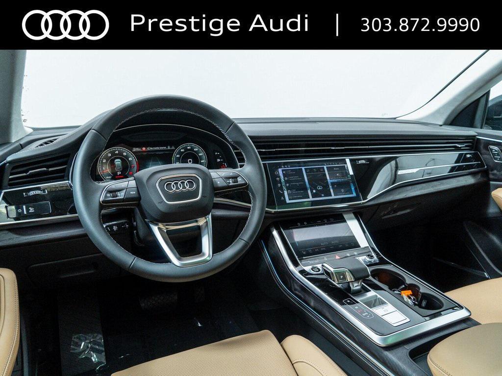 new 2025 Audi Q8 car, priced at $93,804