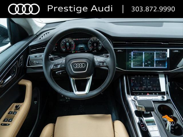 new 2025 Audi Q8 car, priced at $93,804