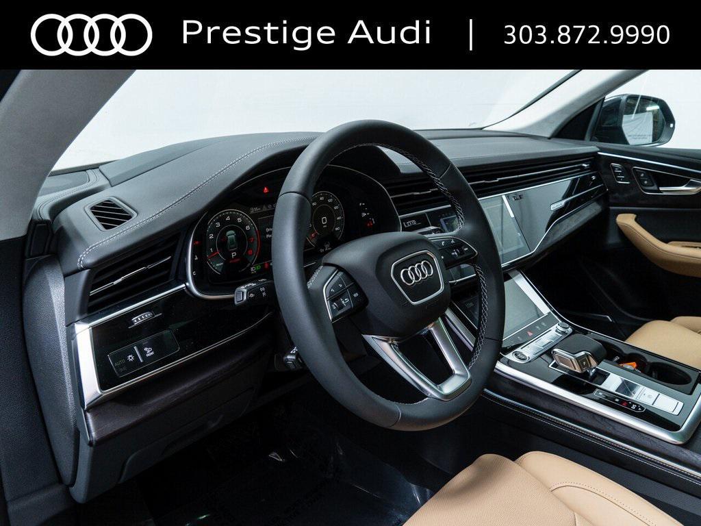 new 2025 Audi Q8 car, priced at $93,804