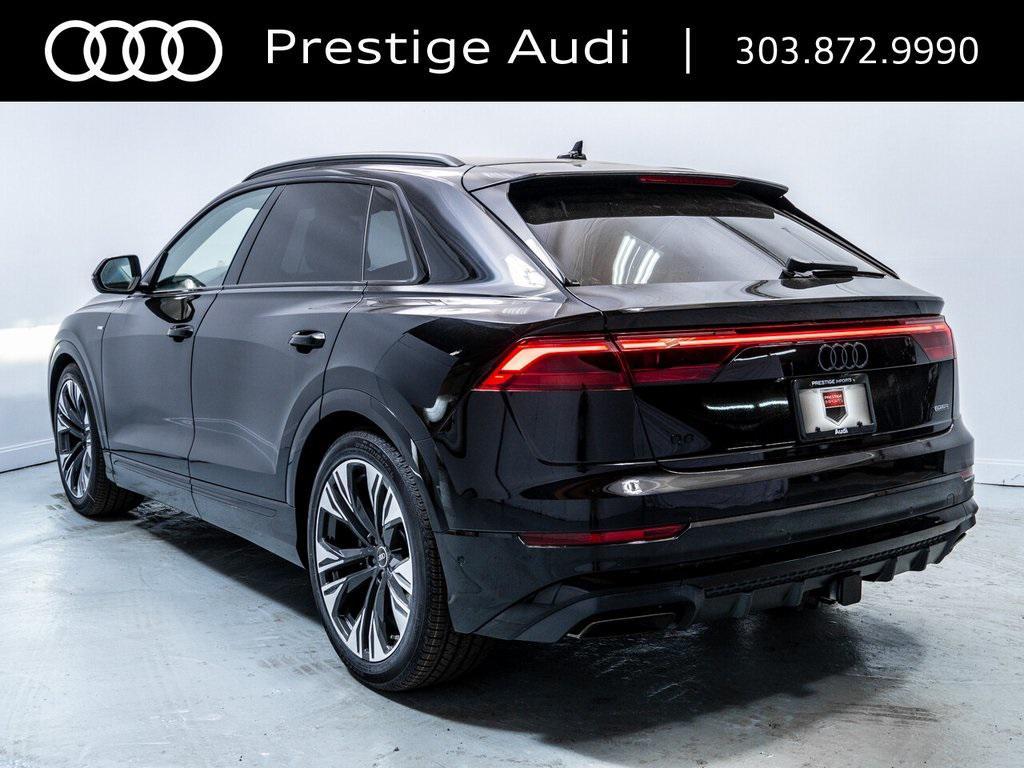 new 2025 Audi Q8 car, priced at $93,804