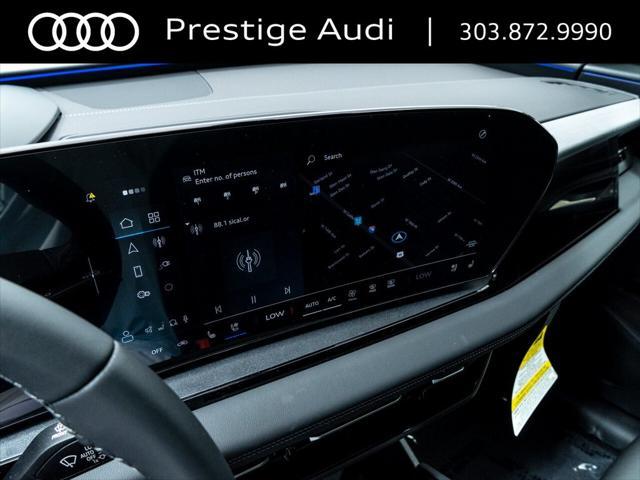 new 2025 Audi Q6 e-tron car, priced at $76,954