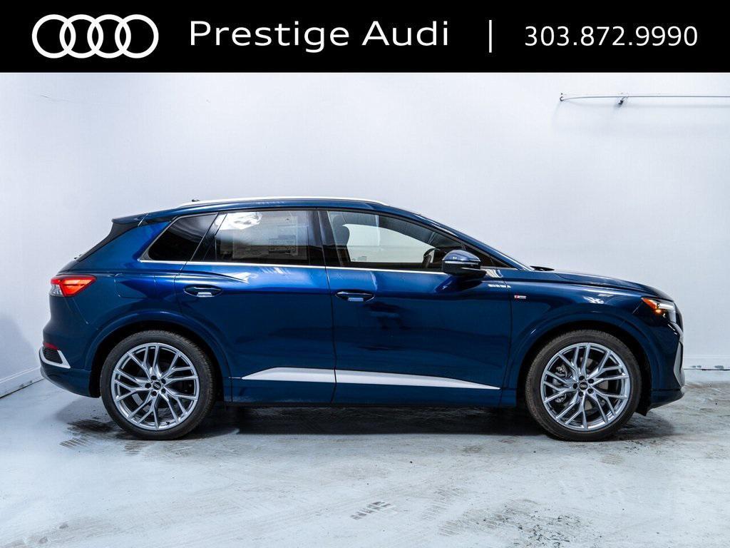 new 2025 Audi Q4 e-tron car, priced at $60,384