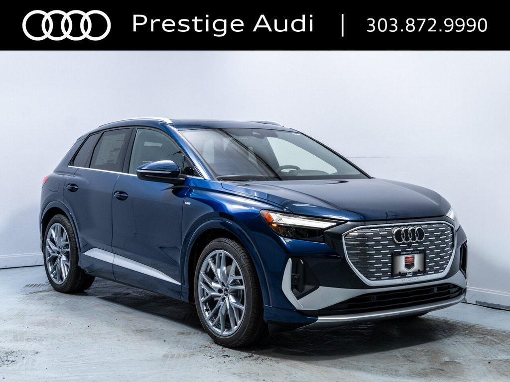 new 2025 Audi Q4 e-tron car, priced at $60,384