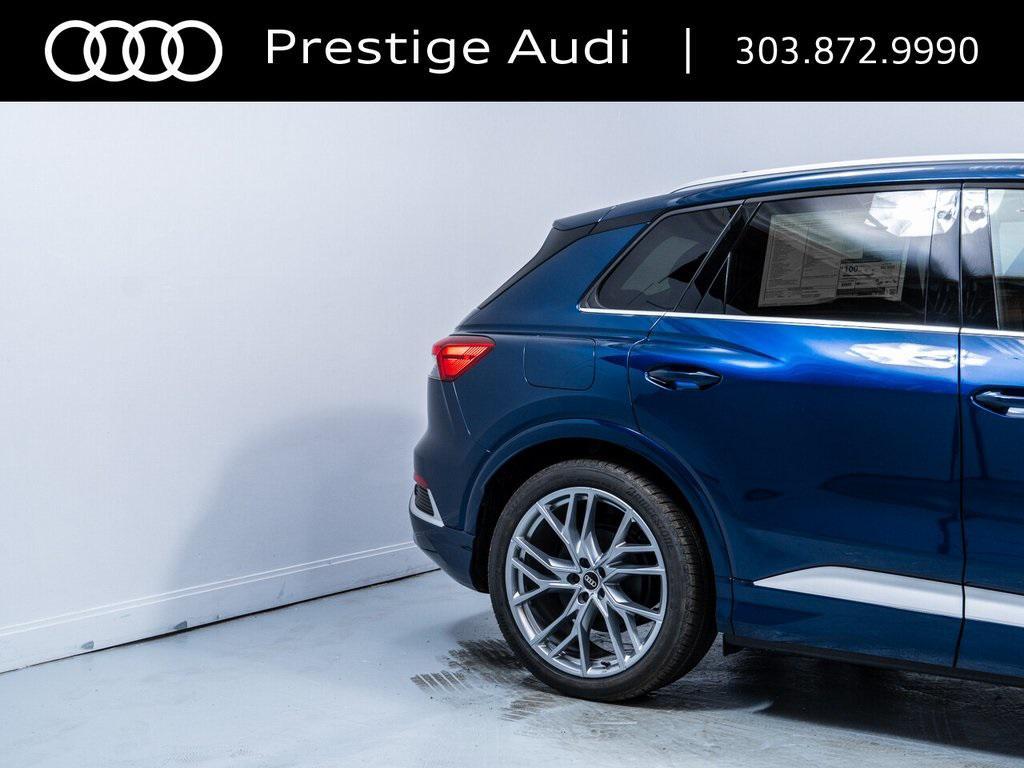 new 2025 Audi Q4 e-tron car, priced at $60,384