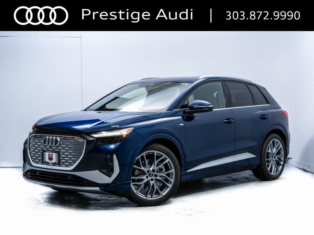 new 2025 Audi Q4 e-tron car, priced at $60,384