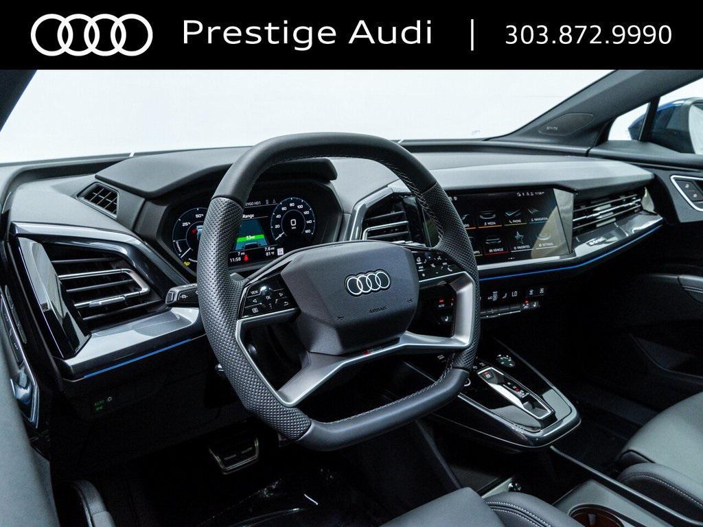 new 2025 Audi Q4 e-tron car, priced at $60,384