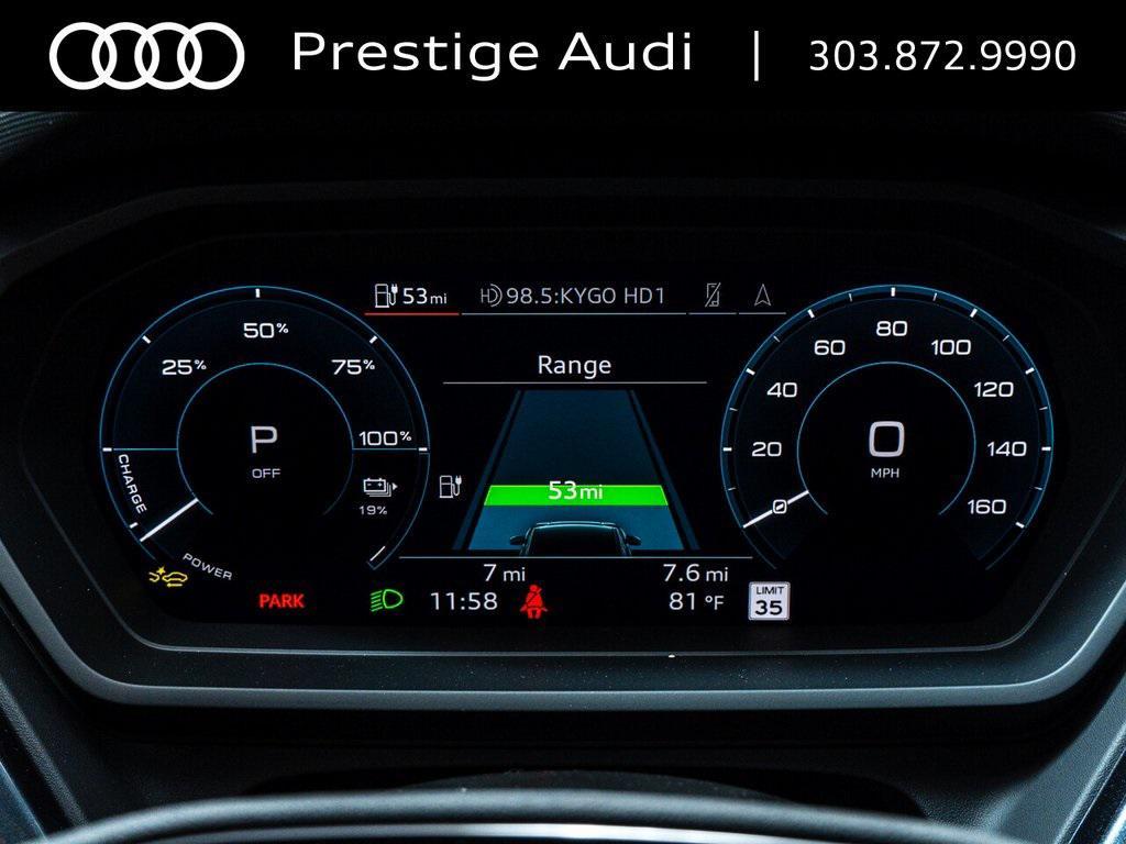 new 2025 Audi Q4 e-tron car, priced at $60,384