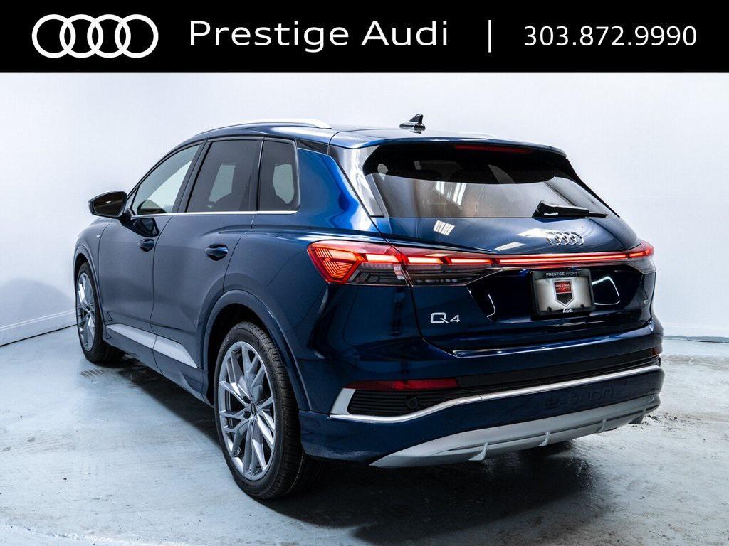 new 2025 Audi Q4 e-tron car, priced at $60,384