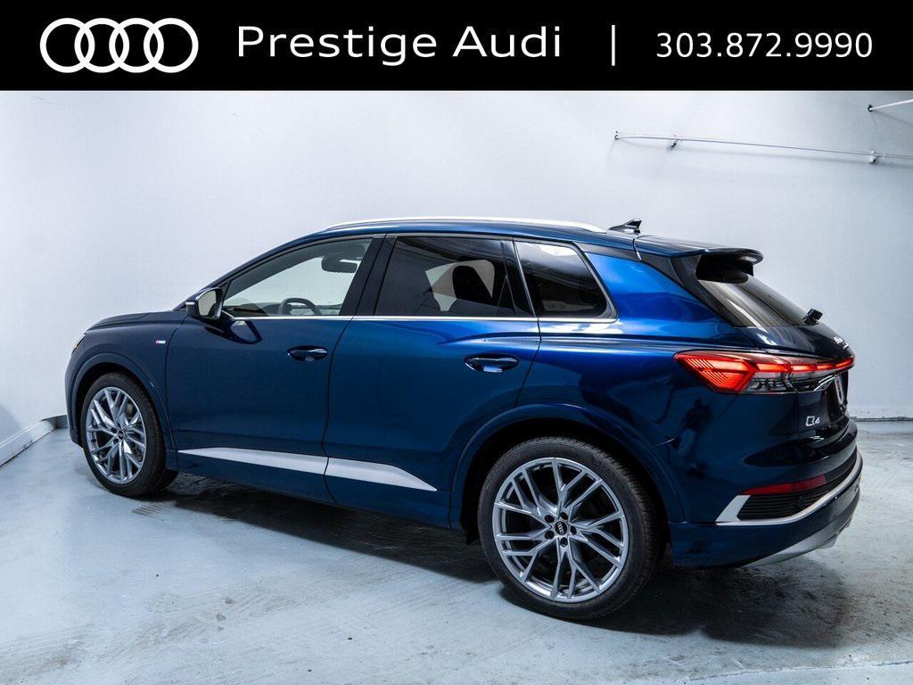 new 2025 Audi Q4 e-tron car, priced at $60,384