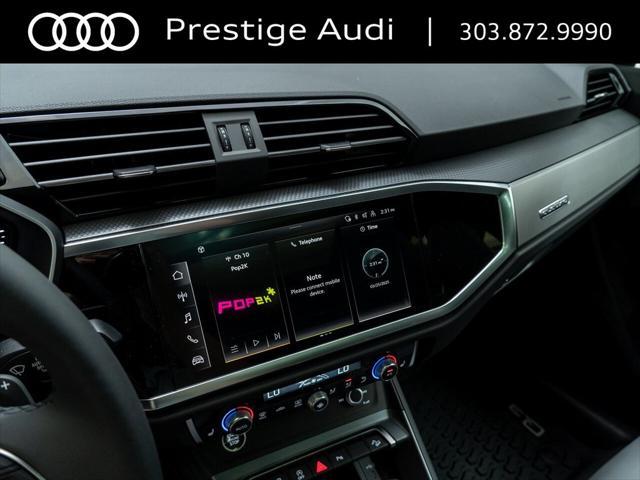 new 2025 Audi Q3 car, priced at $46,909
