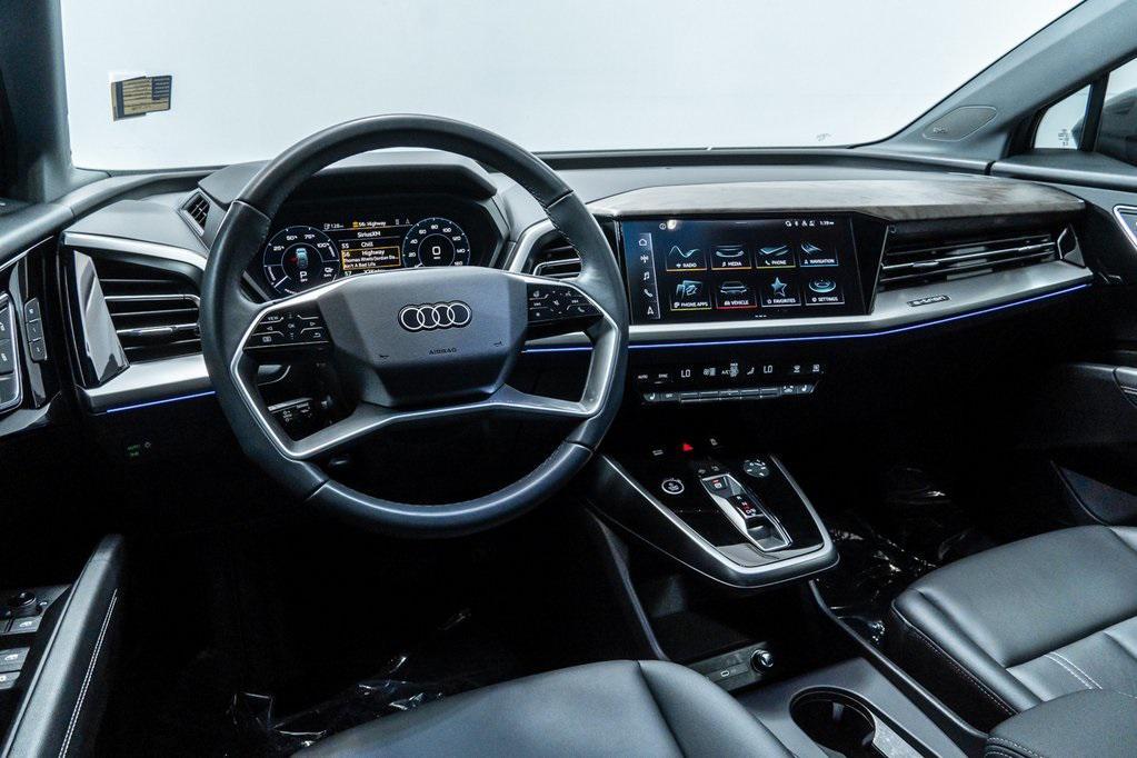 used 2023 Audi Q4 e-tron car, priced at $29,991