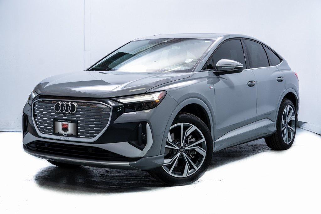 used 2023 Audi Q4 e-tron car, priced at $29,991