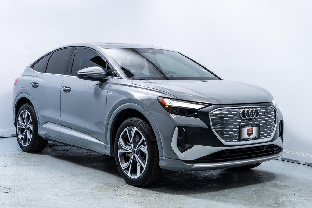 used 2023 Audi Q4 e-tron car, priced at $29,991