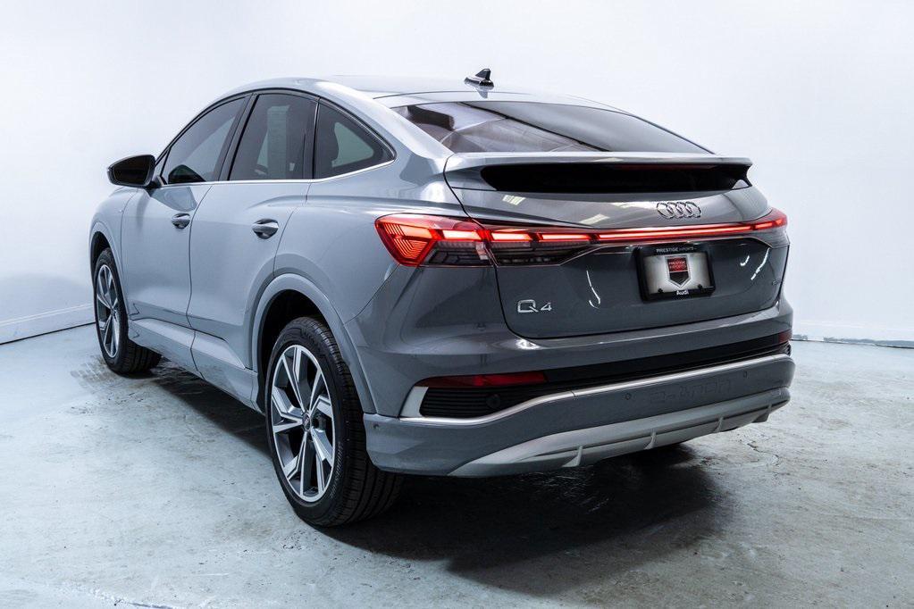 used 2023 Audi Q4 e-tron car, priced at $29,991
