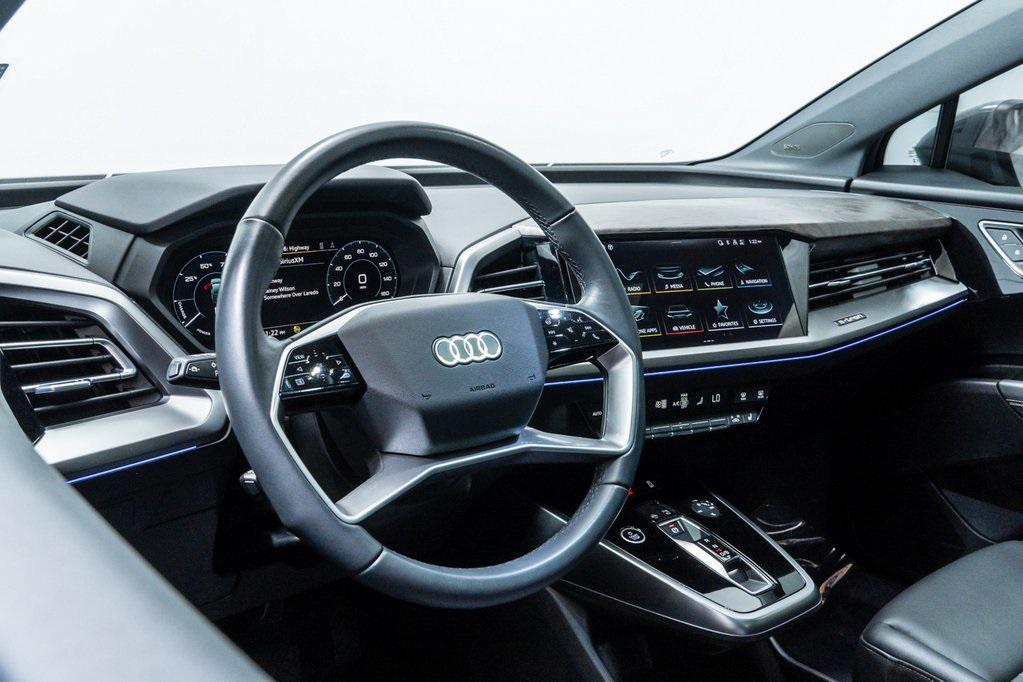 used 2023 Audi Q4 e-tron car, priced at $29,991