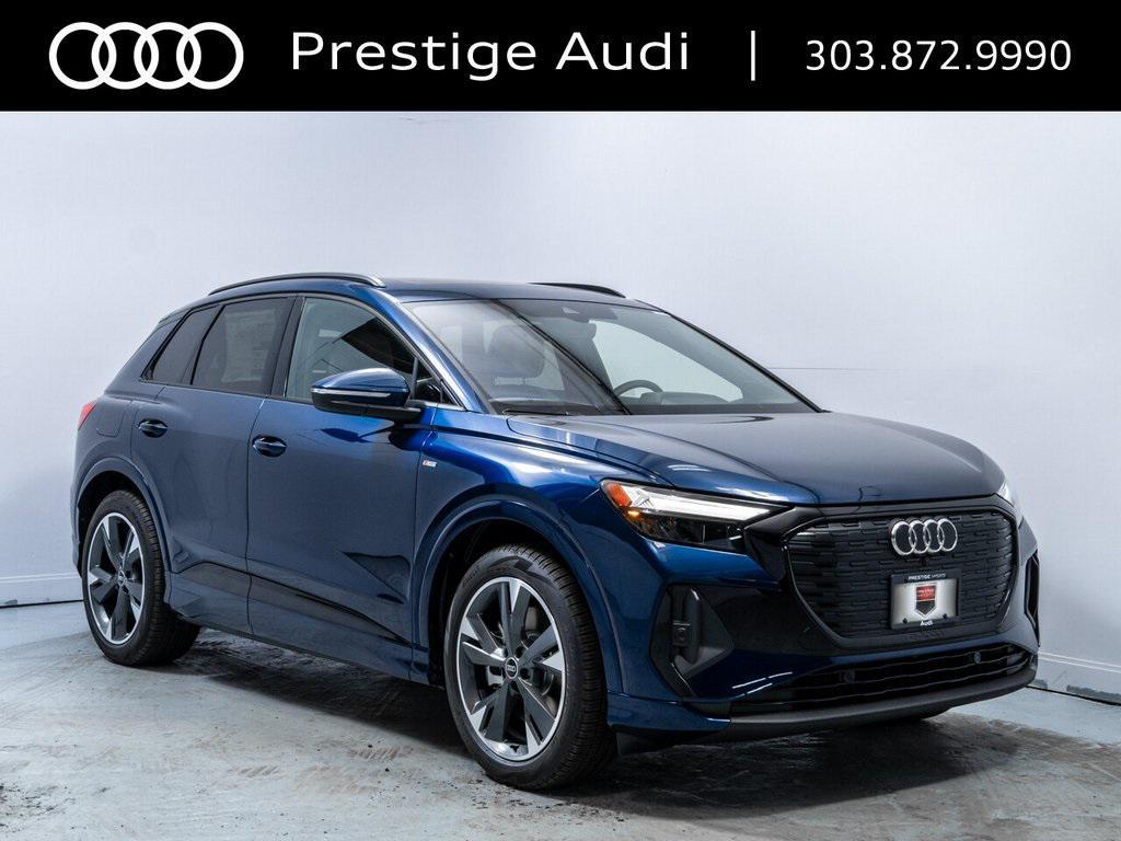 new 2025 Audi Q4 e-tron car, priced at $63,934