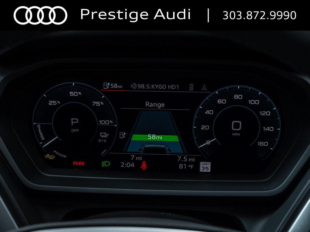 new 2025 Audi Q4 e-tron car, priced at $63,934
