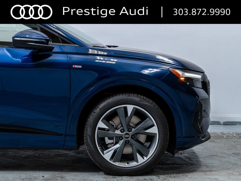 new 2025 Audi Q4 e-tron car, priced at $63,934