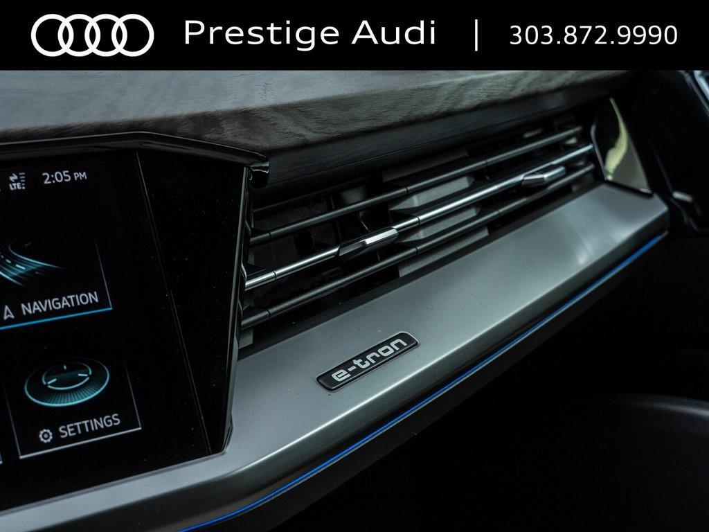 new 2025 Audi Q4 e-tron car, priced at $63,934