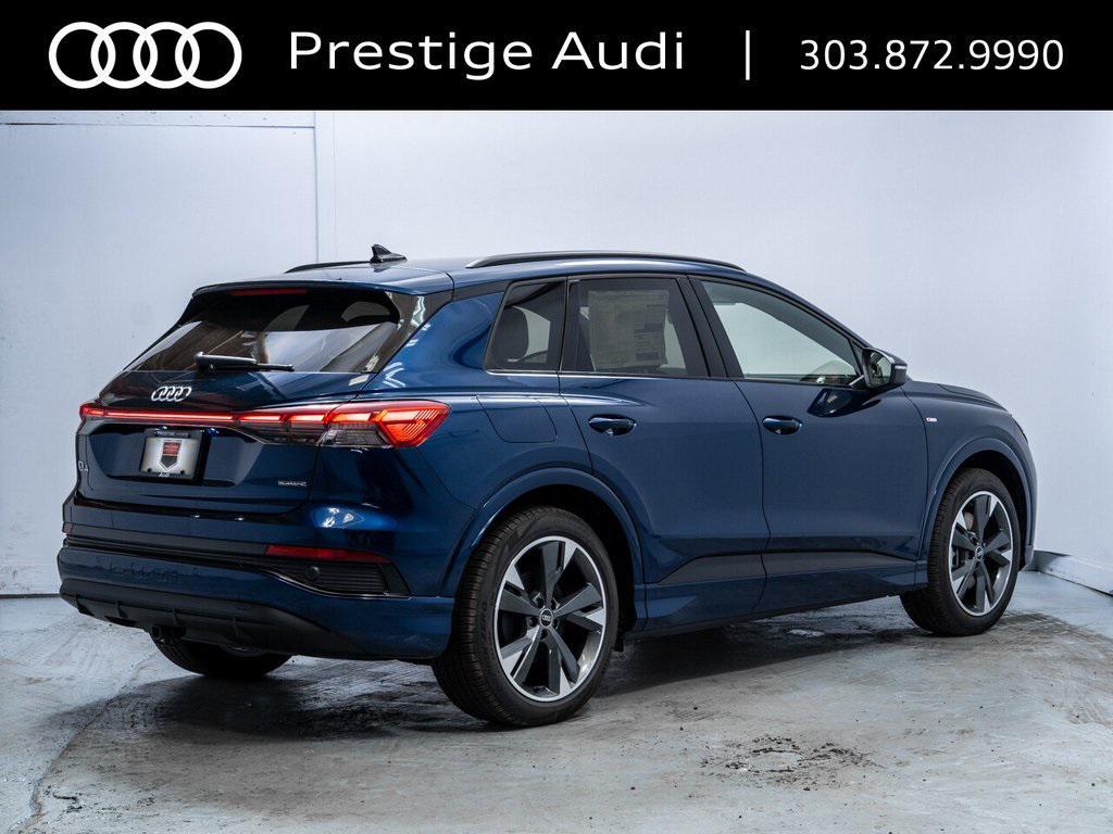 new 2025 Audi Q4 e-tron car, priced at $63,934