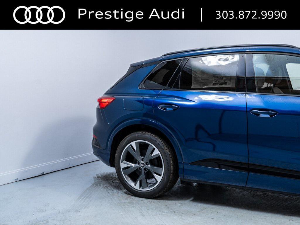 new 2025 Audi Q4 e-tron car, priced at $63,934