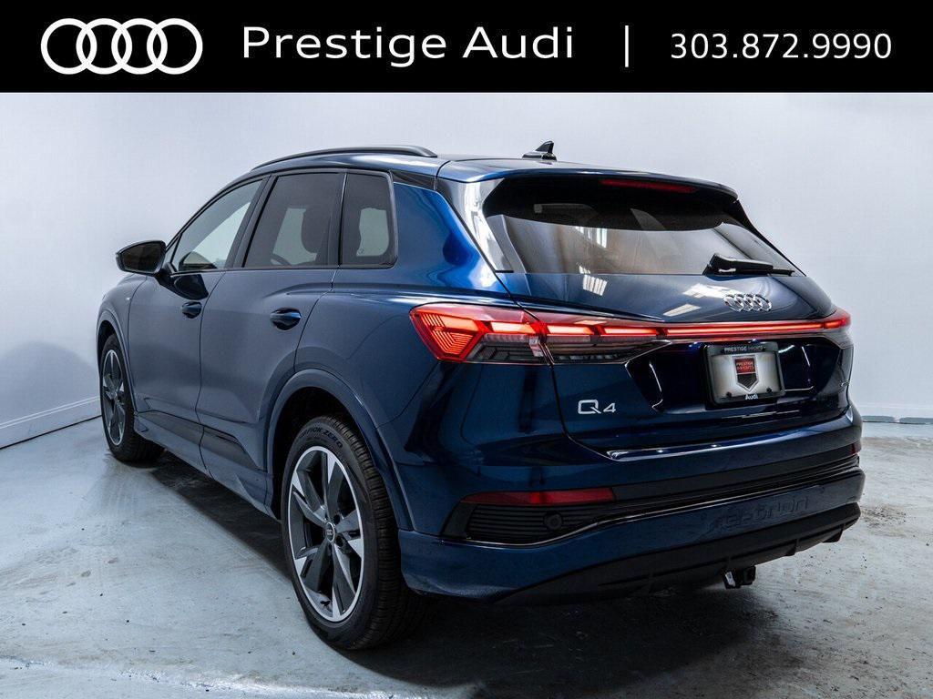 new 2025 Audi Q4 e-tron car, priced at $63,934