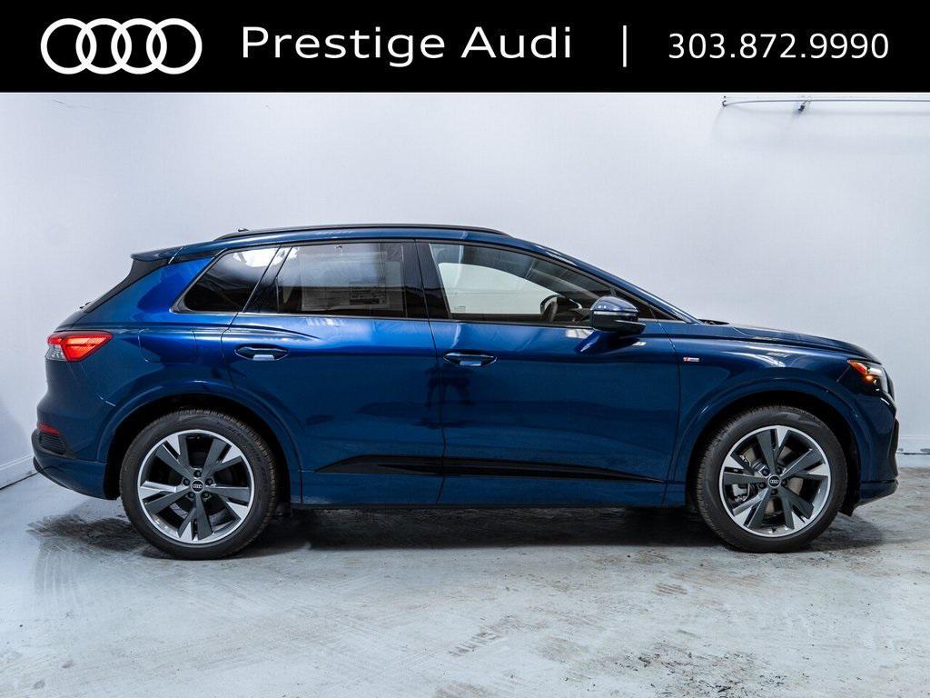 new 2025 Audi Q4 e-tron car, priced at $63,934