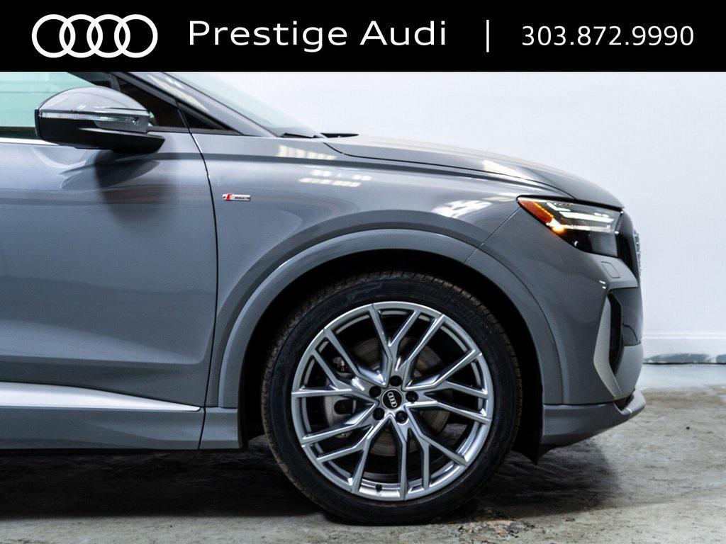 new 2025 Audi Q4 e-tron car, priced at $62,214