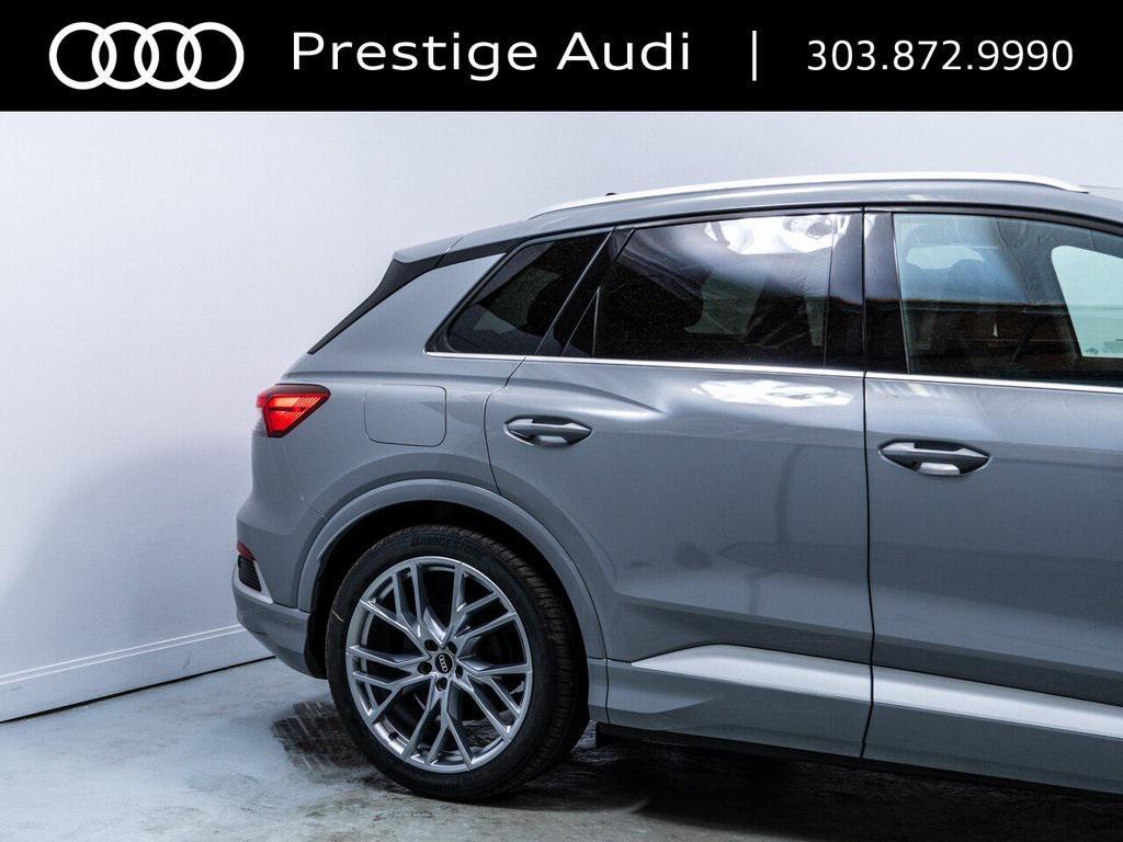new 2025 Audi Q4 e-tron car, priced at $62,214