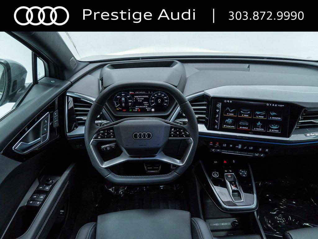 new 2025 Audi Q4 e-tron car, priced at $62,214