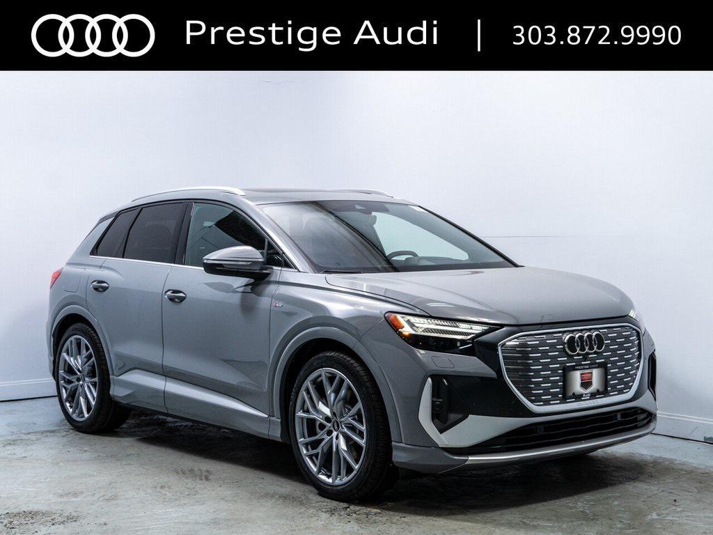 new 2025 Audi Q4 e-tron car, priced at $62,214