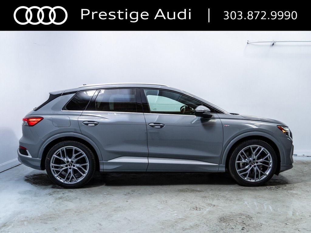 new 2025 Audi Q4 e-tron car, priced at $62,214