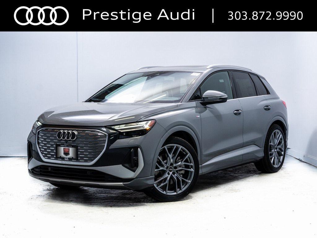 new 2025 Audi Q4 e-tron car, priced at $62,214