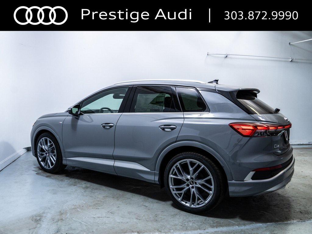 new 2025 Audi Q4 e-tron car, priced at $62,214