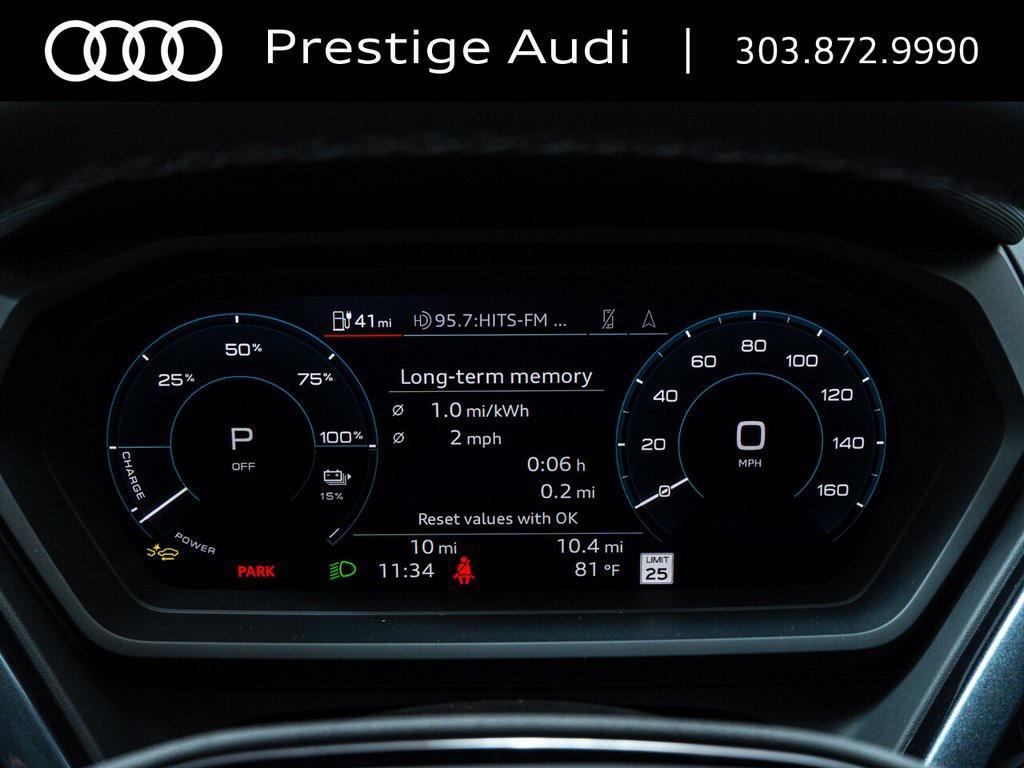 new 2025 Audi Q4 e-tron car, priced at $62,214