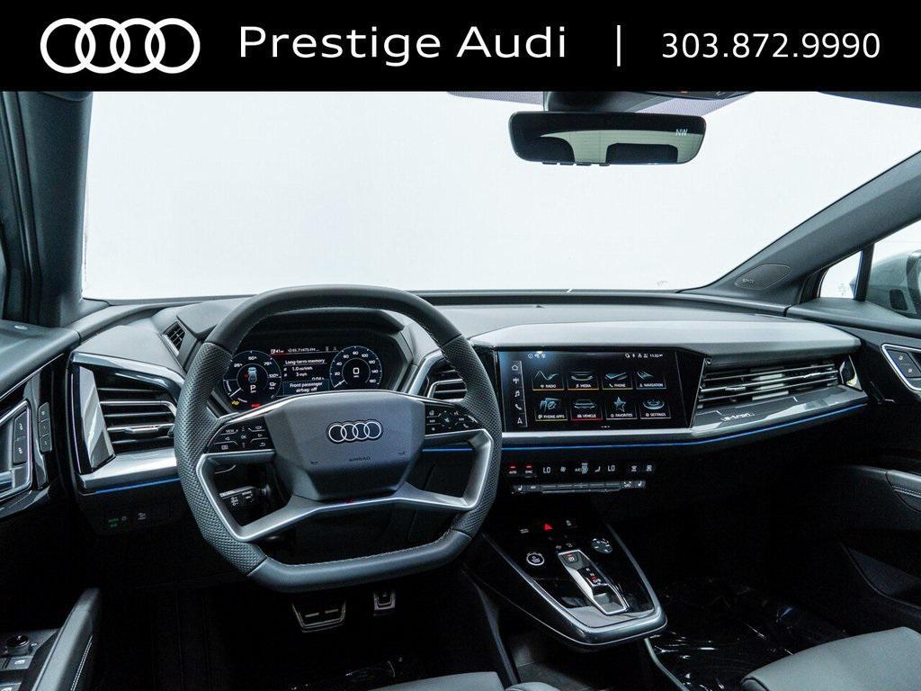 new 2025 Audi Q4 e-tron car, priced at $62,214